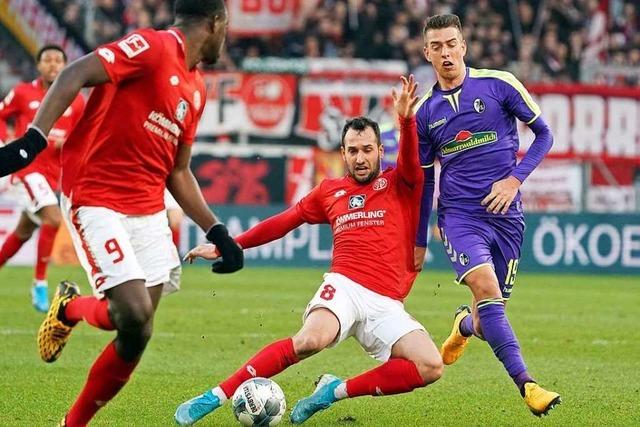 Fotos: Gegen Mainz zeigen die SC-Spieler beim 2:1-Sieg eine souverne Leistung