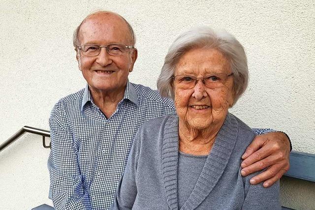 Dieses Paar aus Schweighausen ist seit 70 Jahren verheiratet