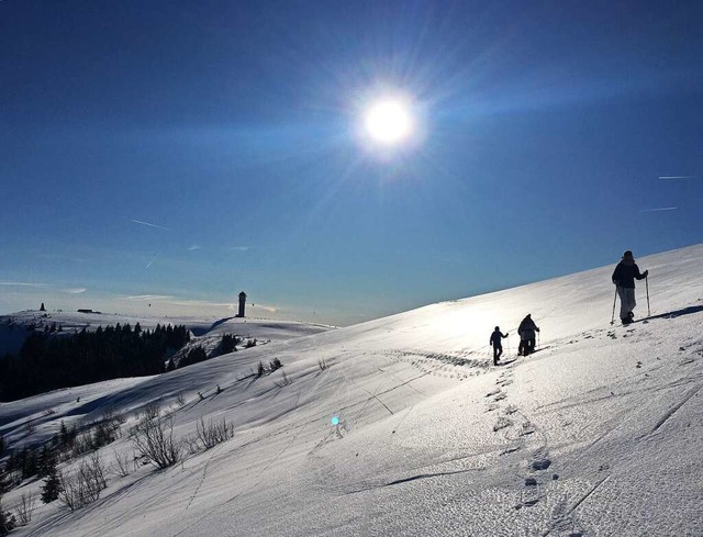 Schneeschuhwanderung  am Feldberg  | Foto: Valerie Bssler