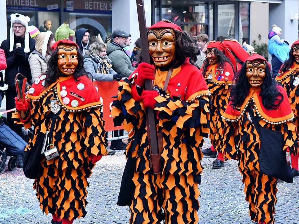 Eindrcke vom nrrischen Umzug am Sonntag