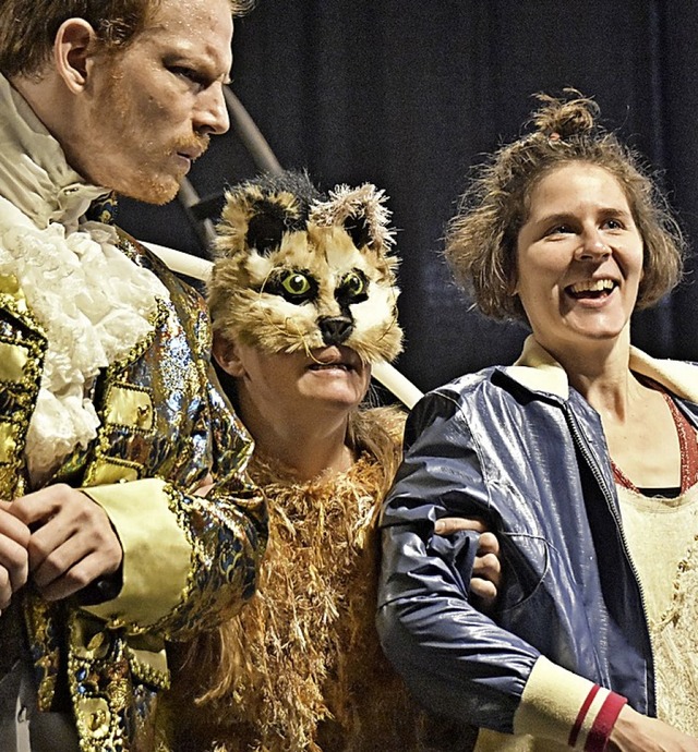 Das Theater Baal spielt  &#8222;Die gestiefelte Katze&#8220;.  | Foto: Gerhard Vaternahm