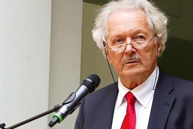 Waldkircher SPD will Militärhistoriker Wolfram Wette zum Ehrenbürger machen