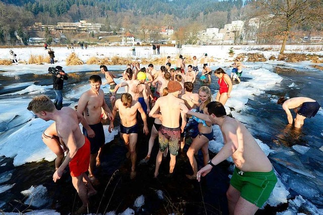 Das Dreisamanbaden 2017.  | Foto: Ingo Schneider