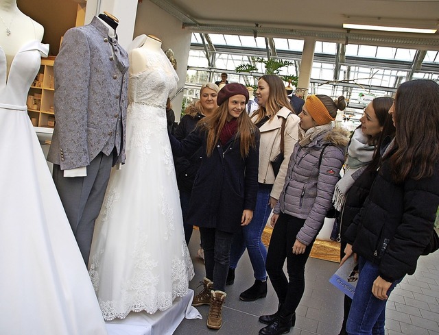 Mode, Trends und vieles mehr gab&#8217;s bei der Hochzeitsmesse zu entdecken.  | Foto: Petra Wunderle