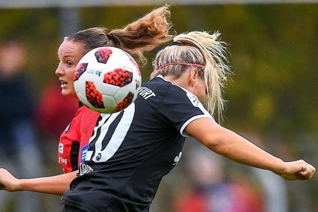 Verena Wieder vom Frauen-Erstligisten SC Freiburg erleidet Kreuzbandriss