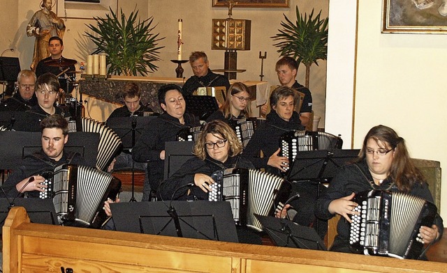 Der Handharmonika-Club Albtal  | Foto: Karin Stckl-Steinebrunner