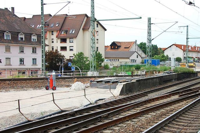 Kabelarbeiten stehen an.  | Foto: Herbert Frey