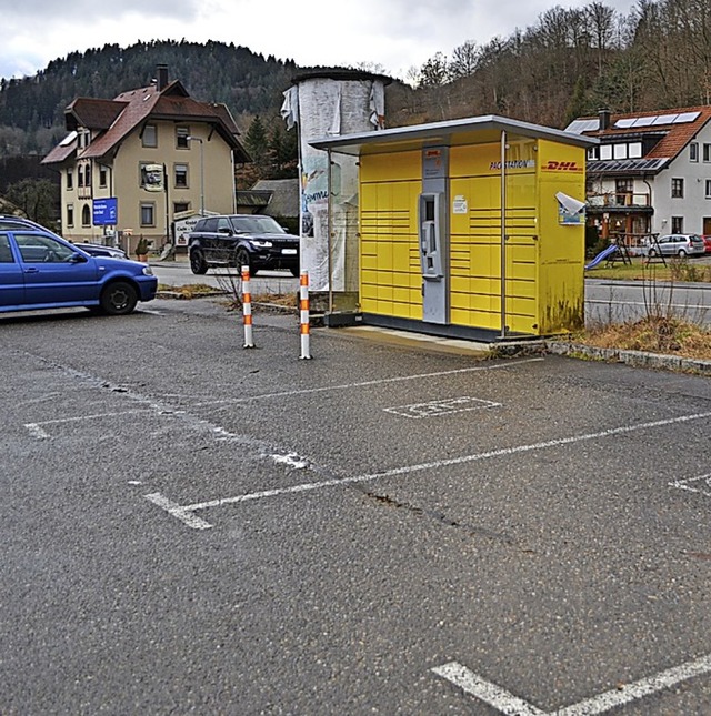 ber einen neuen Standort fr die Packstation wird derzeit verhandelt.  | Foto: Paul Berger