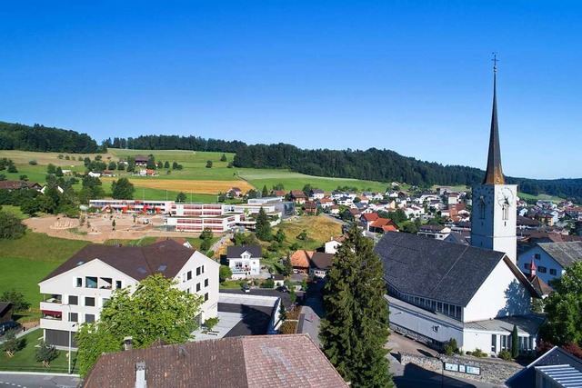 Blick auf das Schweizer Rickenbach mit seinen 3500 Einwohnern  | Foto: Gemeinde Rickenbach