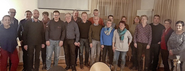 Hat sich in dieser Konstellation zum l...en: der Pfarrgemeinderat Bad Sckingen  | Foto: Lucas Bergmann