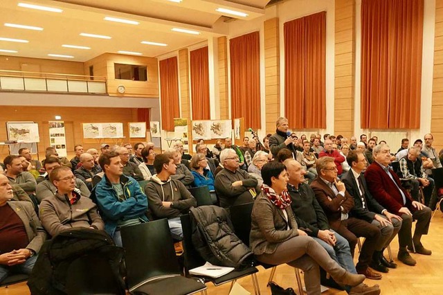 Viel Interesse zeigten die Landwirte a...ung zum Managementplan Wutachschlucht. | Foto: Martin Wunderle Viel Interesse zeigten die Landwirte a...ung zum Managementplan Wutachschlucht. | Foto: Martin Wunderle