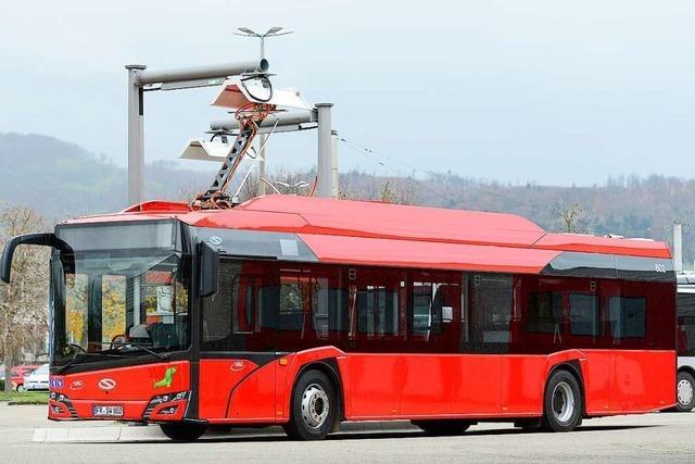 Freiburger VAG profitiert von Elektro-Bus-Förderung – kleine Betriebe nicht