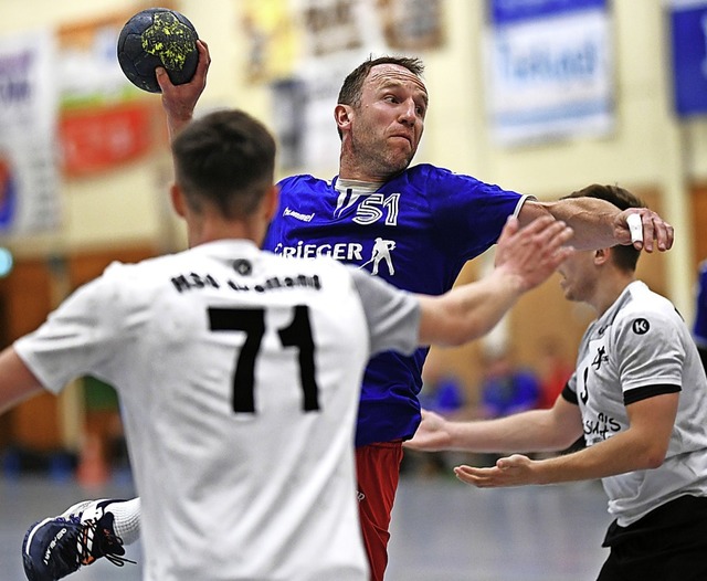 <BZ-FotoAnlauf>Landesliga:</BZ-FotoAnl...bruch fr das Spiel in Mllheim  aus.   | Foto: Patrick Seeger