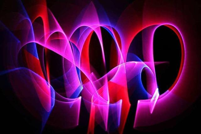 Fotos: Lightpainting der Foto AG Ehrenkirchen