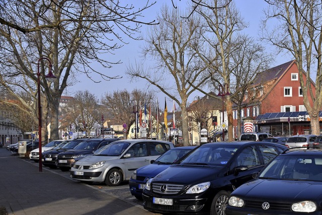 Die Stadt Breisach soll im Rahmen eine...ptes auch ein Parkleitsystem bekommen.  | Foto: Thomas Rhenisch