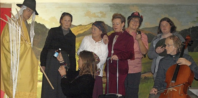 &#8222;Das Gespenst im Schwarzwaldhaus...Landgasthaus Hirschen in Wolpadingen.   | Foto: Karin Stckl-Steinebrunner