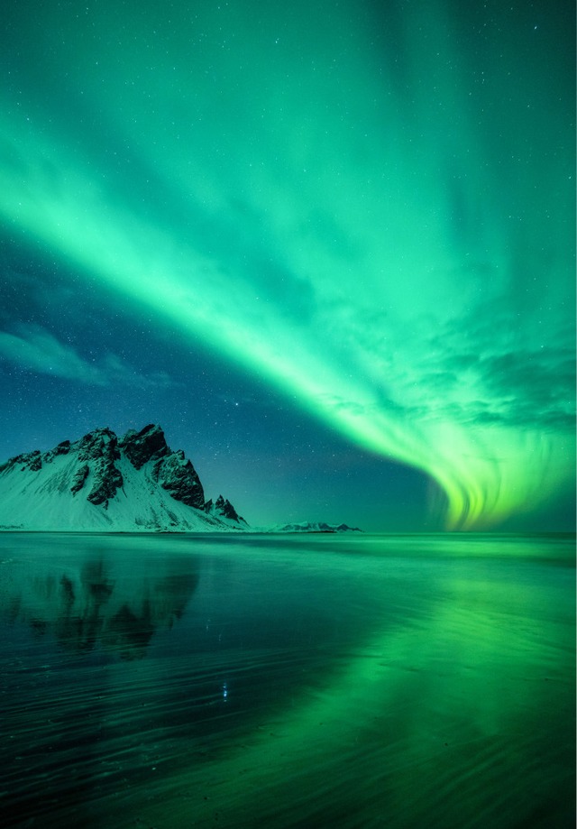 Die schne Seite eines Sonnensturms: Polarlicht (ber Island)  | Foto: Ollie Taylor