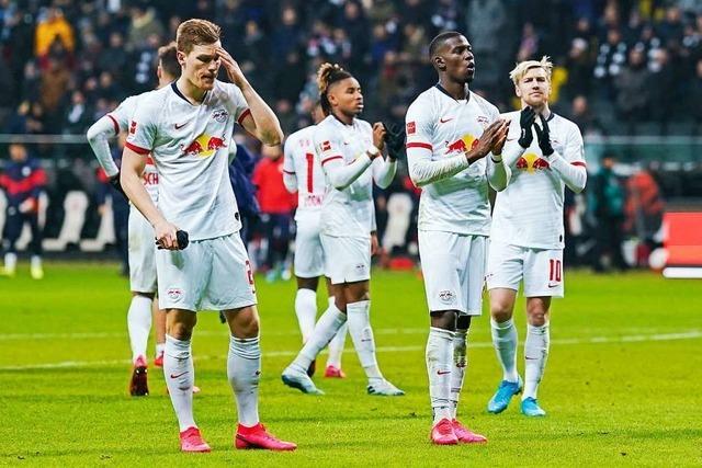Tabellenführer Leipzig verliert in Frankfurt mit 0:2