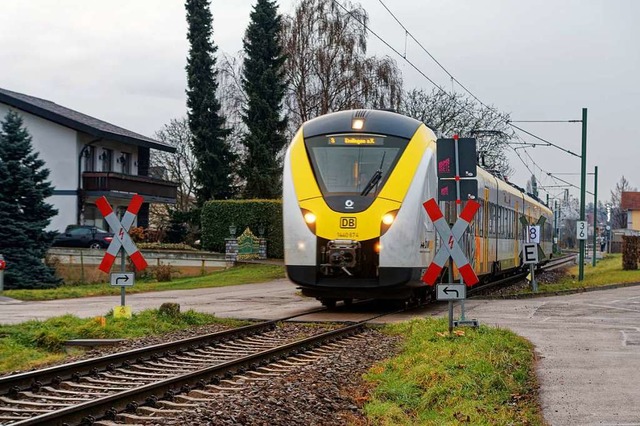 Hupen ist zwingend notwendig fr die S...ng nrdlich des Bahnhofs in Bahlingen.  | Foto: Martin Wendel