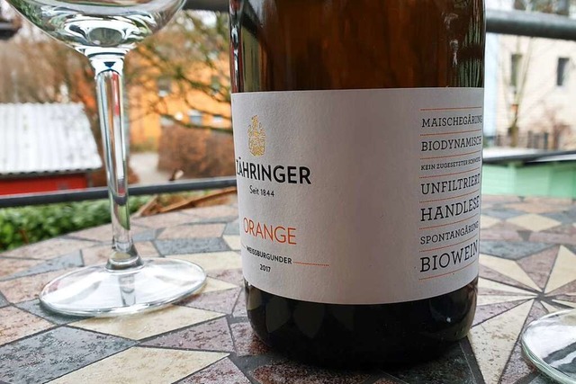 Dezent ist der Name &#8222;Orange&#822...deutlich zu sehen seine Eigenschaften.  | Foto: Frank Schoch