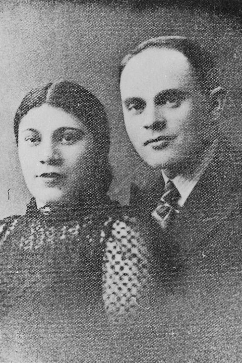 Salmen Gradowski und seine Frau Sonia....939, drei Jahre vor ihrer Deportation.  | Foto: Yad Vashem