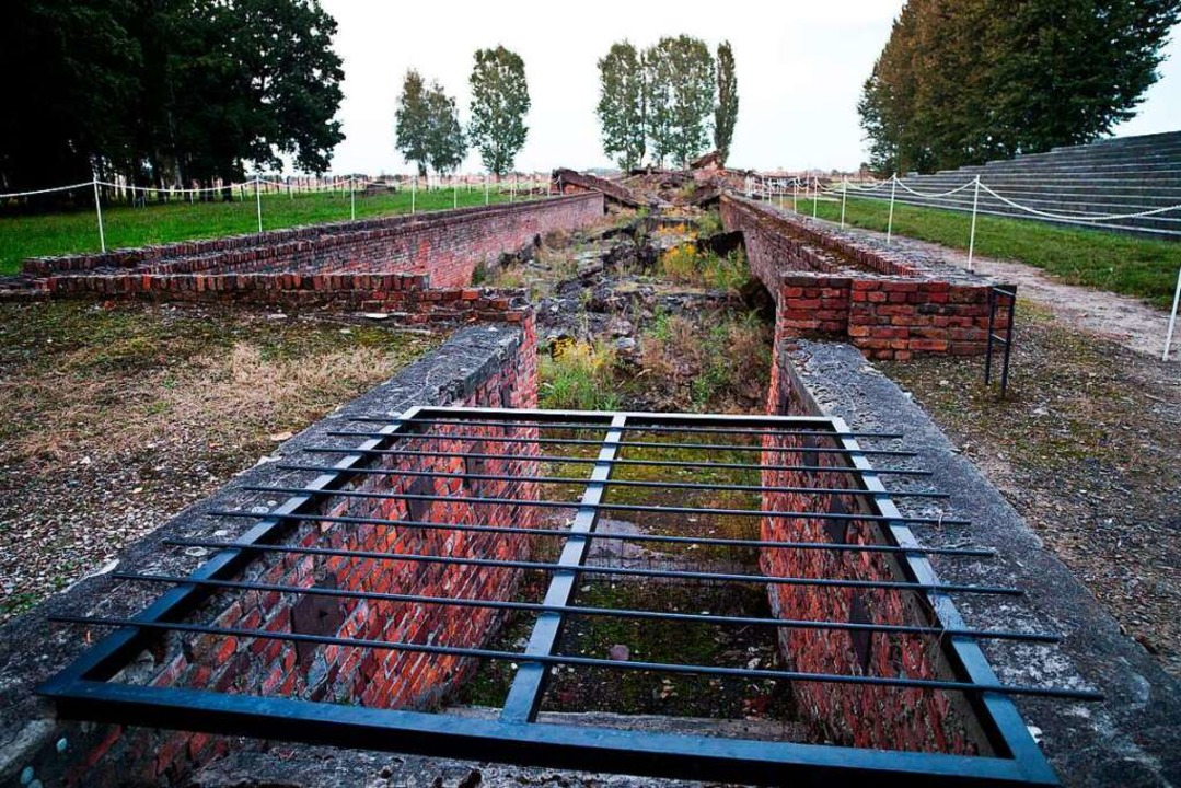 Als die Deutschen aus Auschwitz abzoge...e die Gaskammer und das Krematorium 3.  | Foto: Daniel Naupold