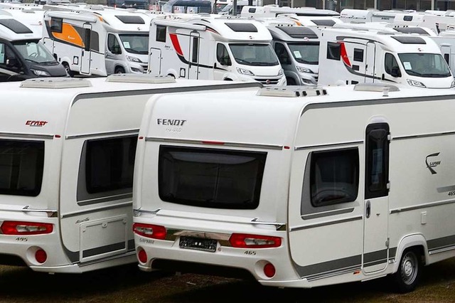 Gleich drei neuwertige Wohnwagen wurde...on Unbekannten gestohlen (Symbolbild).  | Foto: Ingo Schneider