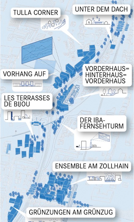 Skizze des Plangebiets vom Zoll bis an den Bahnhof Stetten  | Foto: Klatz
