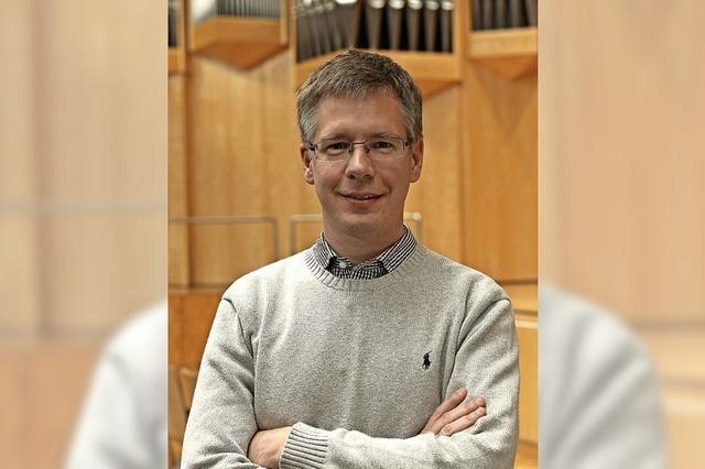 Orgelprofessor Matthias Maierhofer spielt zum Jubilum