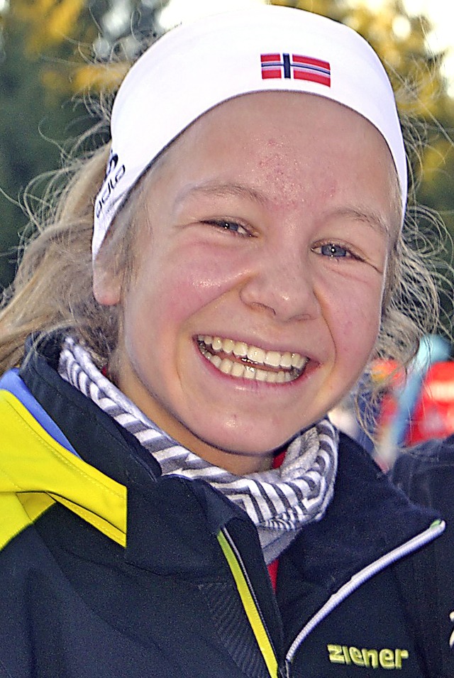 Knapp am Sieg vorbei: Leonie Maier von der WSG Feldberg    | Foto: Junkel