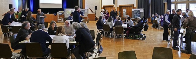 Einen ganzen Tag Zeit nahmen sich inte... die Stadtentwicklung zu diskutieren.   | Foto: Sylvia Sredniawa