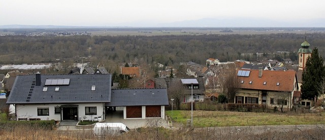 Auf den Dchern von Bad Bellingen ist noch viel Platz fr Photovoltaik-Anlagen.   | Foto: Jutta Schtz