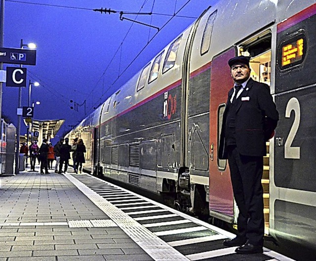 Seit Dezember 2018 hlt der TGV in Lahr.  | Foto: Felix Lieschke