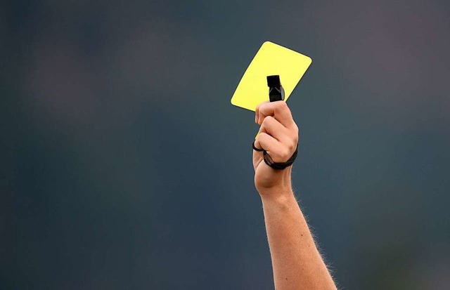 Acht Referees msste der FVLB aktuell ...Obmann Gerspacher mehr als 10000 sein.  | Foto: Patrick Seeger