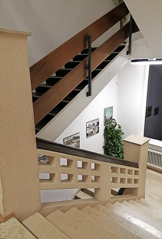 Das Treppenhaus in Kollnau entspricht nicht mehr den Sicherheitsvorgaben.    | Foto: Sylvia Sredniawa