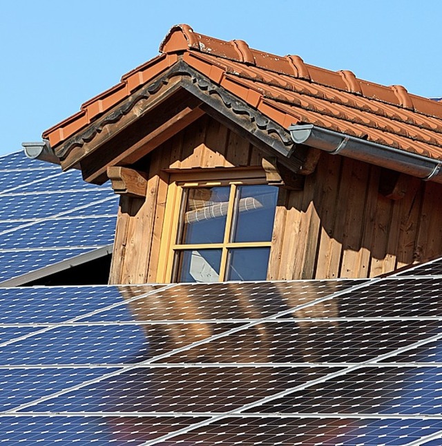 Solaranlagen auf Dchern haben in Mahlberg keinen Vorrang vor Bumen.  | Foto: Karl-Josef Hildenbrand