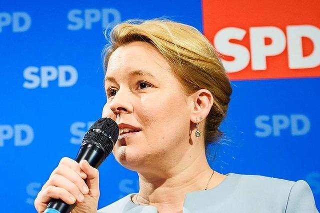 Giffeys nchster Anlauf an die Spitze der SPD