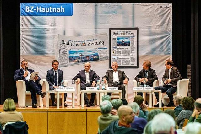 Großes Interesse am BZ-Talk mit den Buchenbacher Bürgermeister-Kandidaten