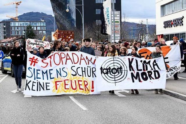 Am Samstag wollen Klimaaktivisten gegen Siemens protestieren