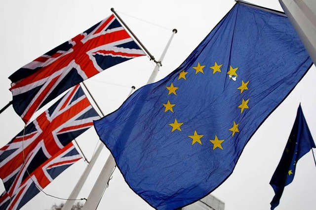 Vom 1. Februar an ist Grobritannien kein Mitglied der EU mehr.  | Foto: TOLGA AKMEN (AFP)