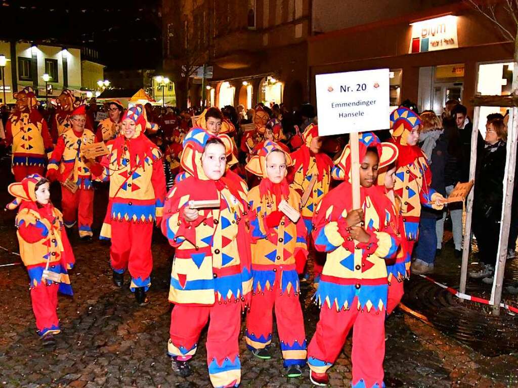 Narren und Besucher hatten beim Umzug durch die Innenstadt ihren Spa.