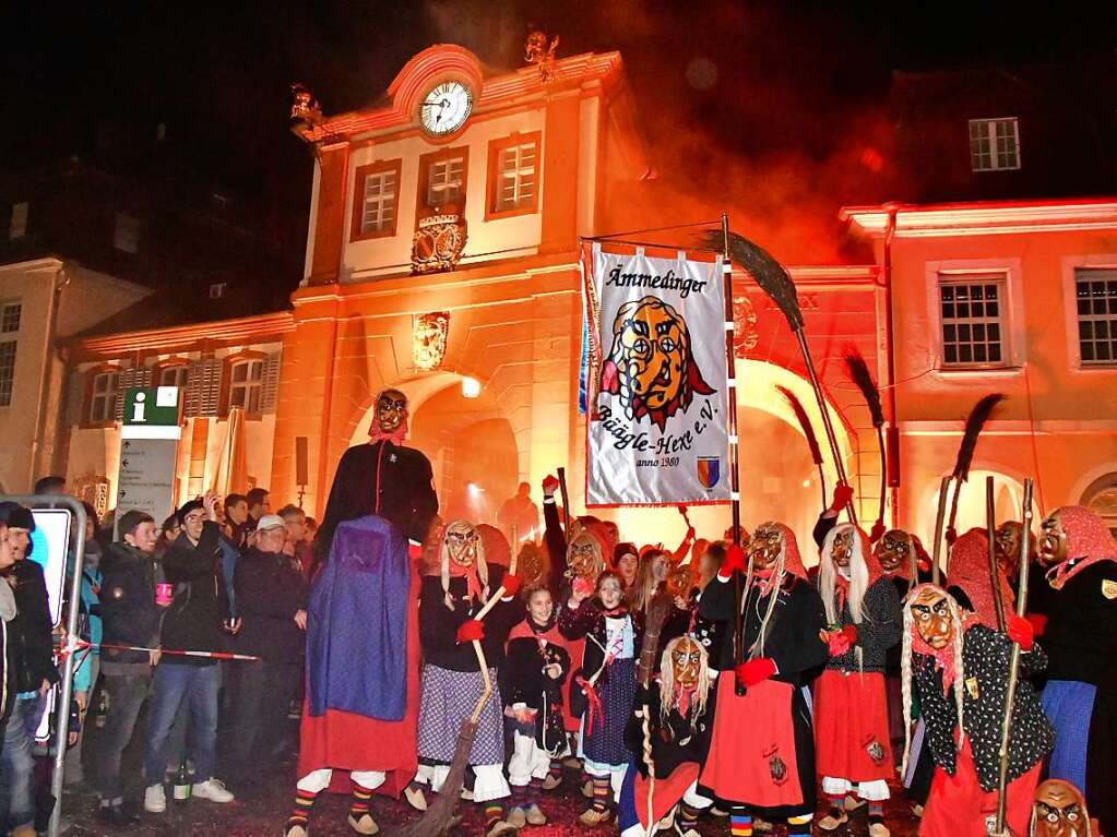 Narren und Besucher hatten beim Umzug durch die Innenstadt ihren Spa.