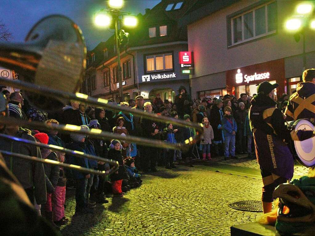 Gugge-Musiken aus Deutschland, Frankreich und der Schweiz sorgten fr ordentlich Sound in Heitersheim.