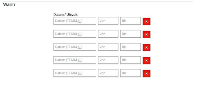 Im Abschnitt &#8222;Wann&#8220; knnen...rholungen Ihrer Veranstaltung anlegen.  | Foto: bz-ticket.de