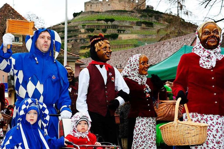 Der große Umzug am Sonntag bildete den Abschluss eines grandiosen Narren-Wochenendes in Staufen. (Foto: Bernhard Seitz) Der große Umzug am Sonntag bildete den Abschluss eines grandiosen Narren-Wochenendes in Staufen. (Foto: Bernhard Seitz)