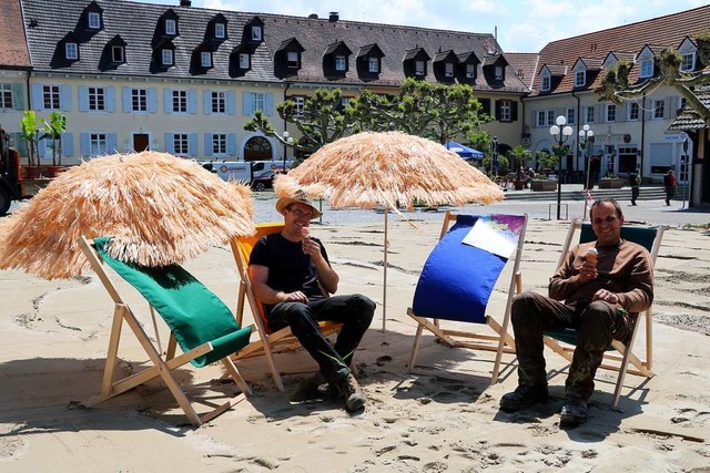 Der Blumenplatz wurde anlsslich des S...r finden: Er knnte so viel mehr sein.  | Foto: Wohlschlegel