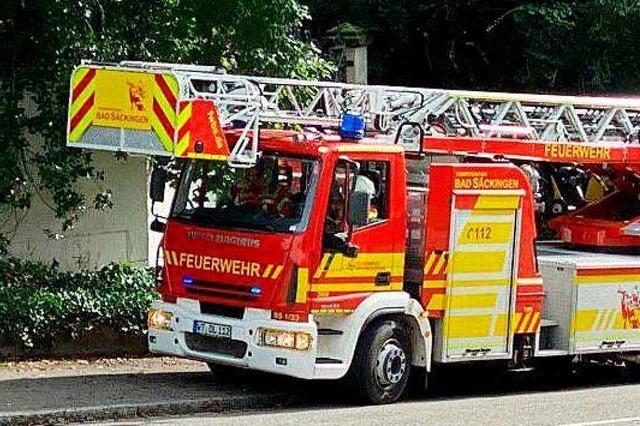Die Feuerwehr Bad Sckingen hat im vergangenen Jahr 42 Menschen das Leben gerettet