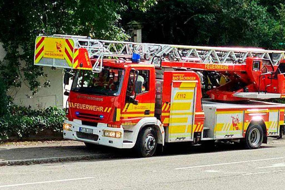 Die Feuerwehr Bad Säckingen Hat Im Vergangenen Jahr 42 Menschen Das ...