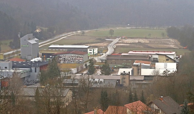 Im Gewerbegebiet SulzfeldII in Sthlin...nter der jetzigen Baustelle von LOG.    | Foto: suedkurier