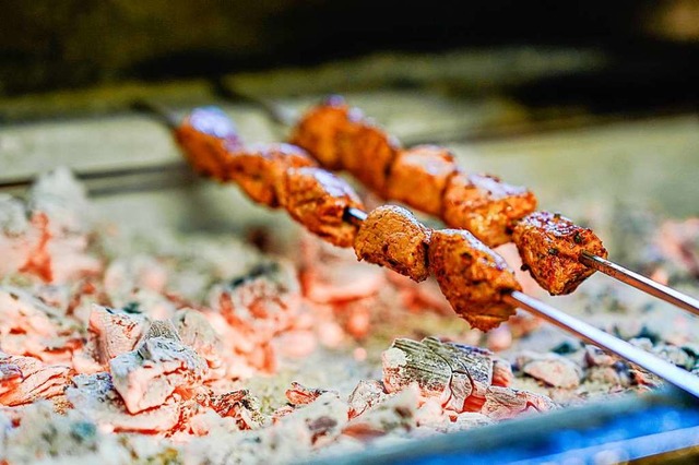 Herz lsst sich gut grillen.  | Foto: Uwe Anspach (dpa)